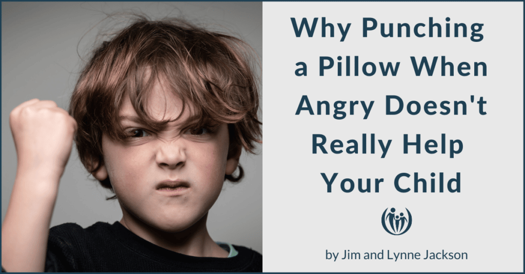 punching a pillow