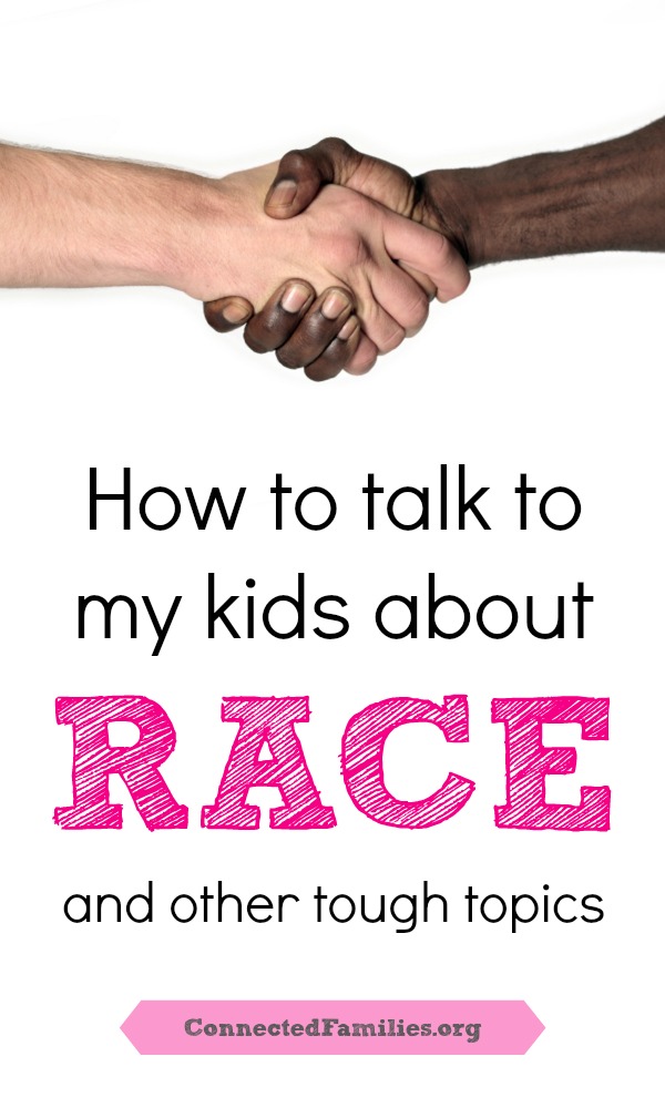 black white how talk kids race pin
