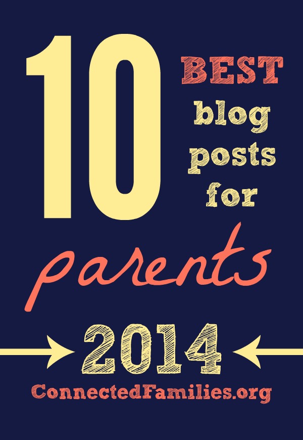 2014 Best 10 Parenting Blog Connected Families pin