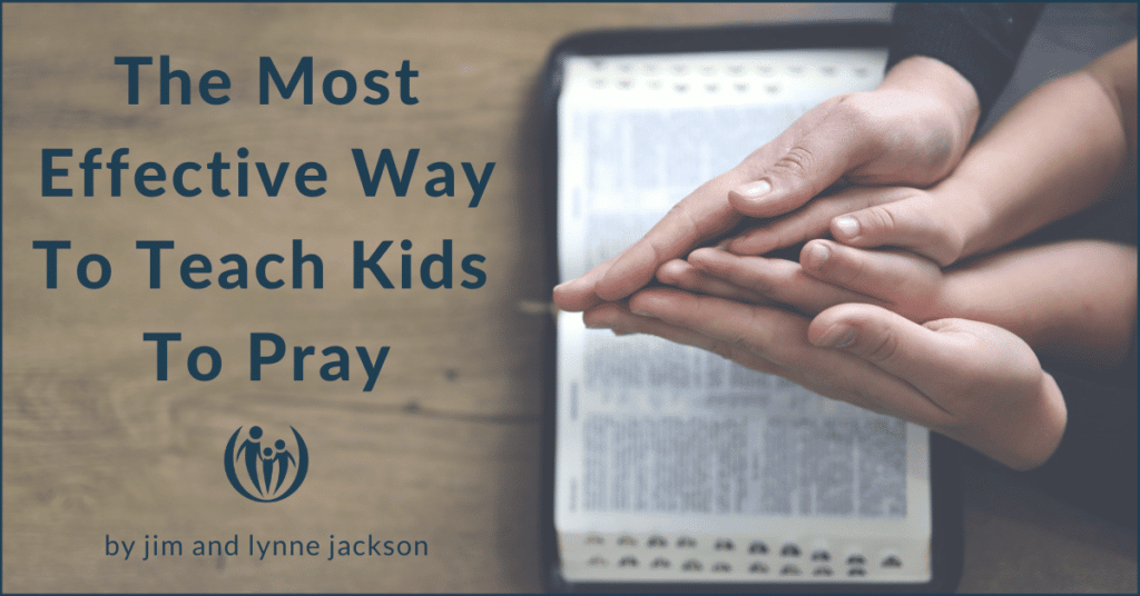 teach kids to pray