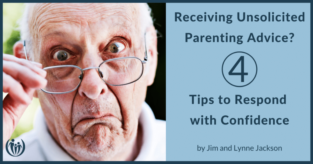 unsolicited parenting advice