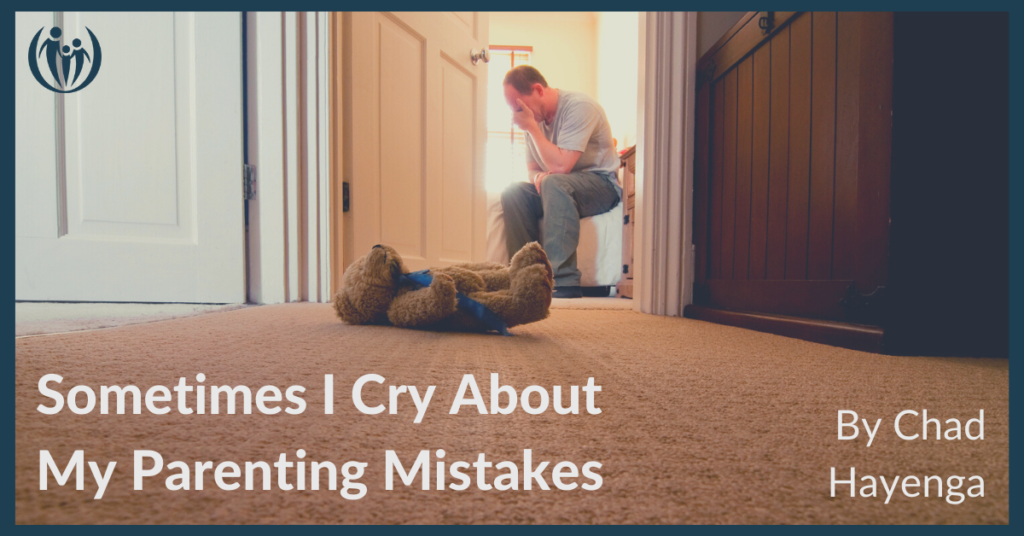 Cry about parenting mistakes