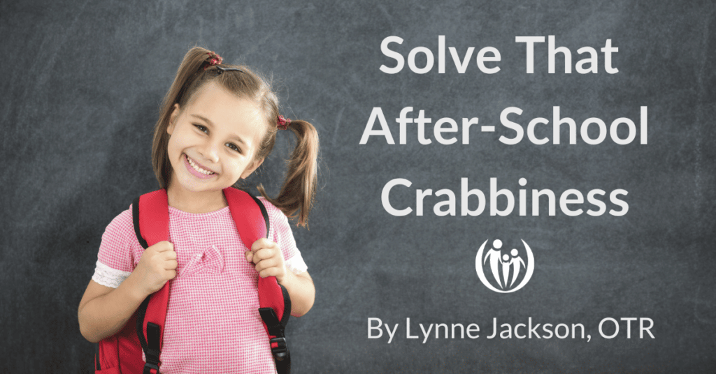 after-school crabbiness
