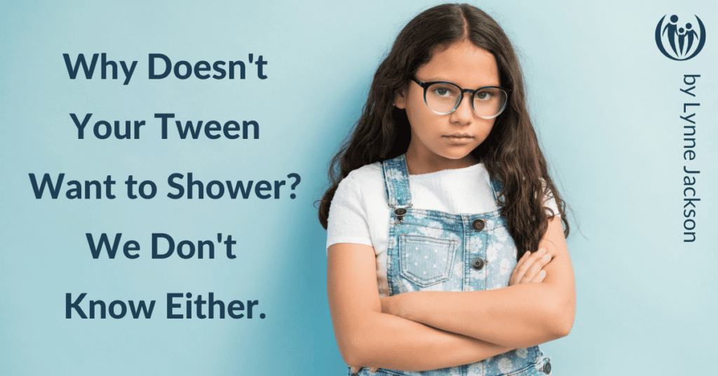 child refuses to shower
