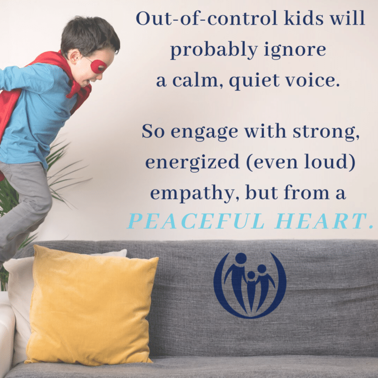 When OutofControl Kids Can’t Hear Your Gentle Voice Connected Families