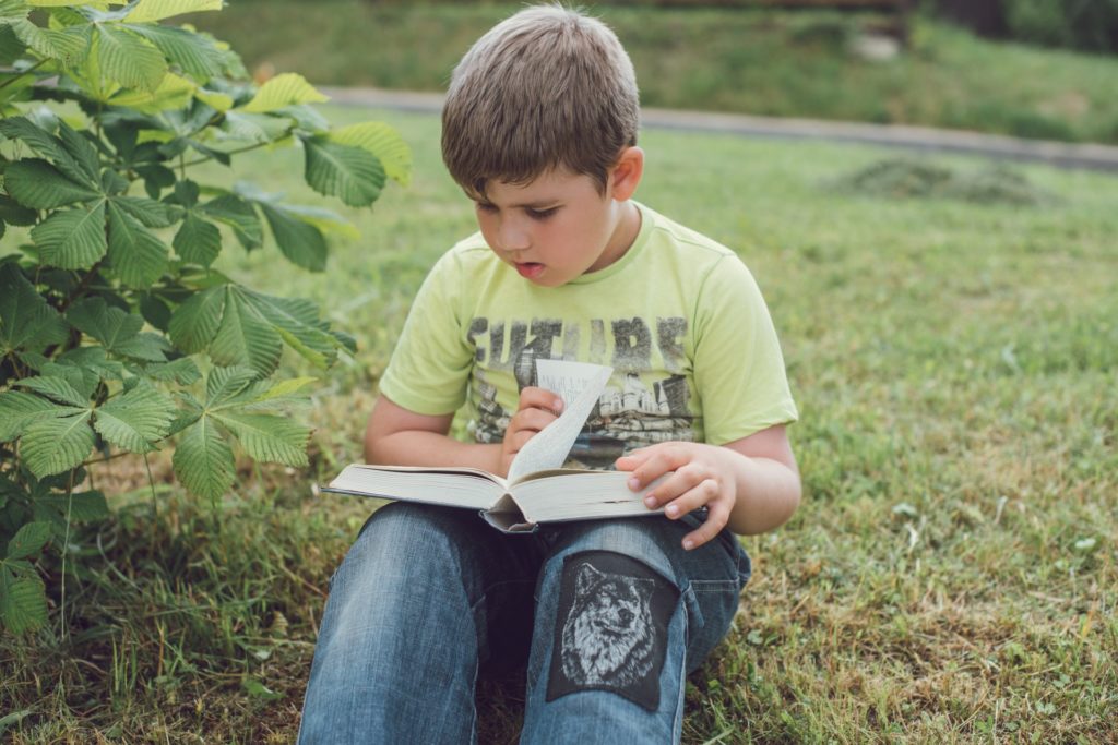 Child practices empathy with fiction