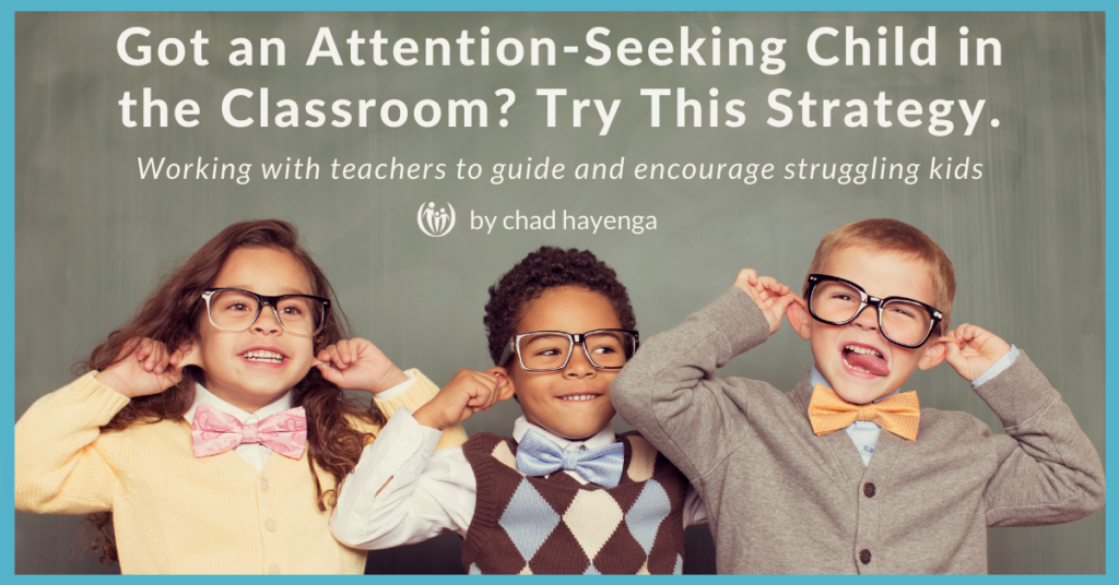 attention-seeking child in the classroom