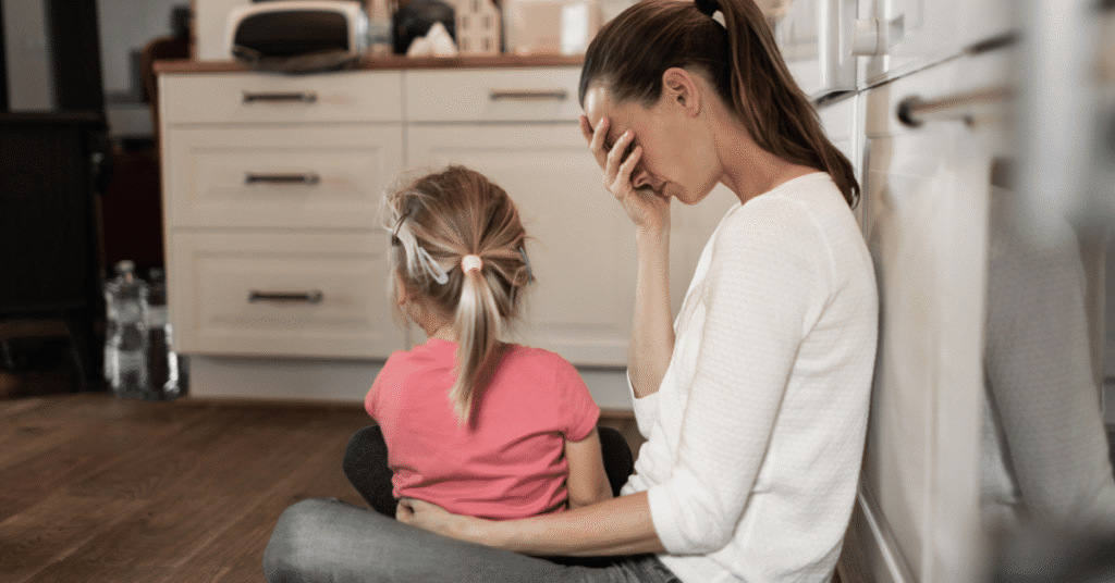 discouraged mom believing lies, feeling stuck