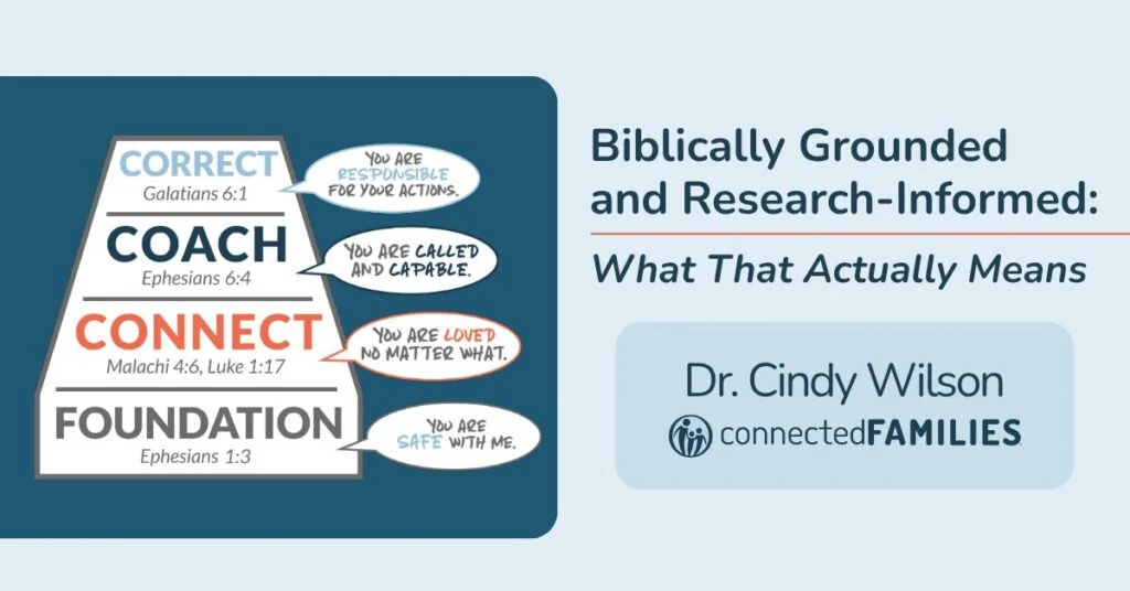 Biblically Grounded and Research-Informed: What That Actually Means 1 Christian Parenting Research—Biblically Grounded and Research-Informed: What That Actually Means by Dr. Cindy Wilson